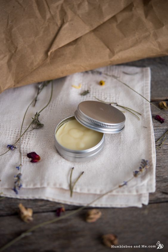 Body Balm vs. Body Butter, balm on linens
